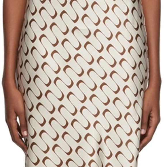 NWT Reformation Rhea Silk Dress in Frequency - Picture 3 of 5